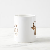 verrückte Impaladame Kaffeetasse (Mittel)