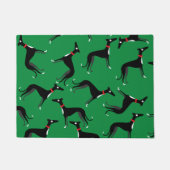 Verrückte Jagdhunde Fußmatte (Vorderseite)