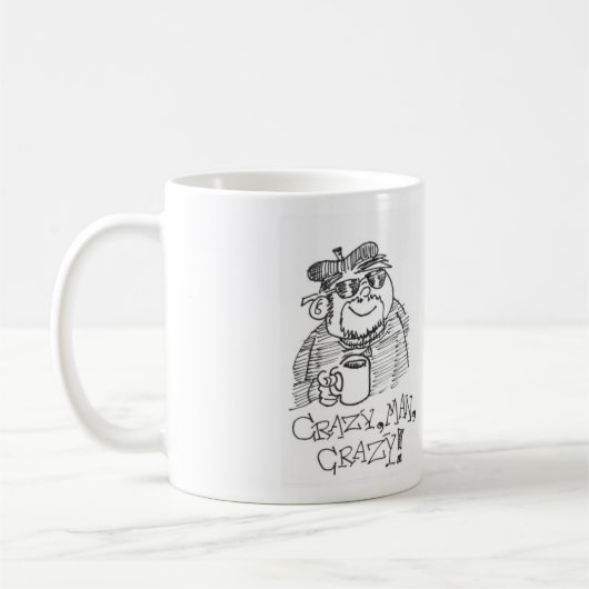 Verrückte Java-Tasse Kaffeetasse (Links)