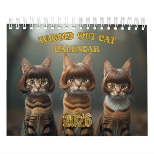 Verrückte Katze Kalender