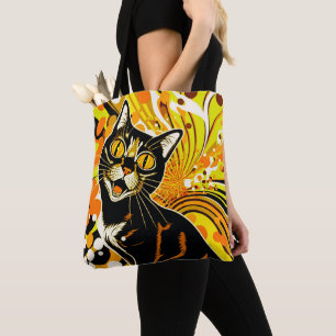 Verrückte Katze Tasche