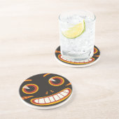 Verrückte Katze Untersetzer (Seite)