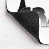 Verrückte Katzen-Dame Mousepad (Ecke)