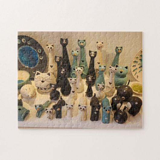 Verrückte Katzen Puzzle (Horizontal)