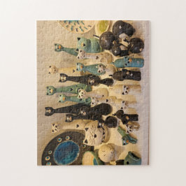 Verrückte Katzen Puzzle