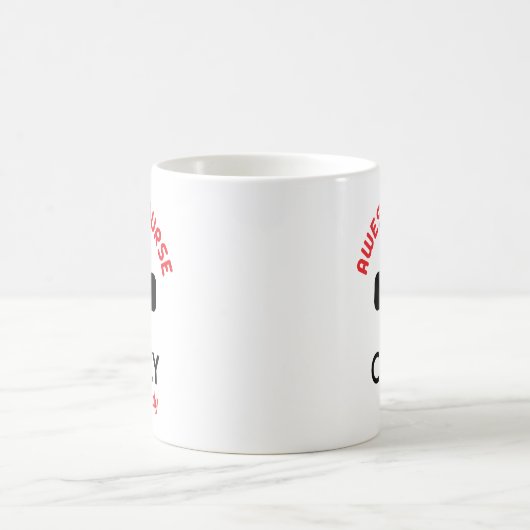 Verrückte Katzendame Kaffeetasse (Mittel)