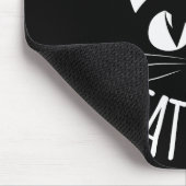 Verrückte Katzenlady Lustige Fellmutter Muttertag  Mousepad (Ecke)