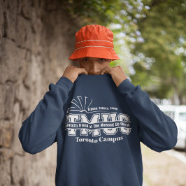 Verrückte Kirche Herren Varsity Navy Campus Sweatshirt