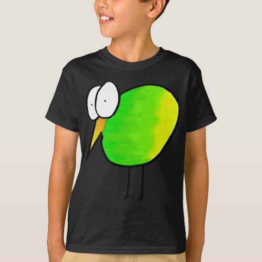 Verrückte Kiwi T-Shirt (Vorderseite)