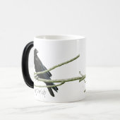 Verrückte Krähen-Dame Mug Verwandlungstasse (Vorderseite Links)