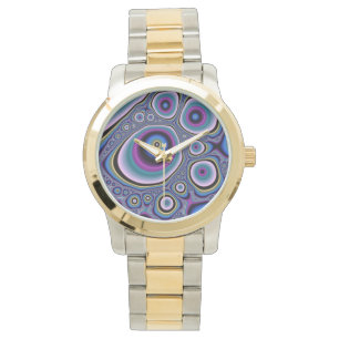 Verrückte Kreise Armbanduhr
