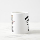 verrückte Kuh Kaffeetasse (Mittel)