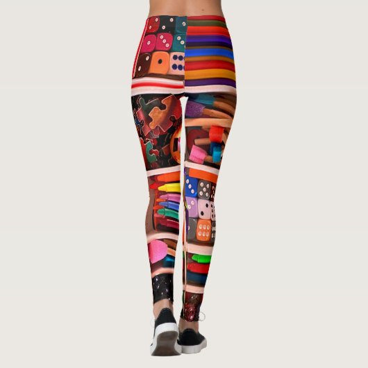 verrückte Leggings (Rückseite)