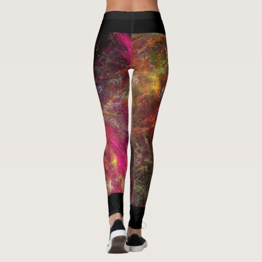 Verrückte Leggings (Rückseite)