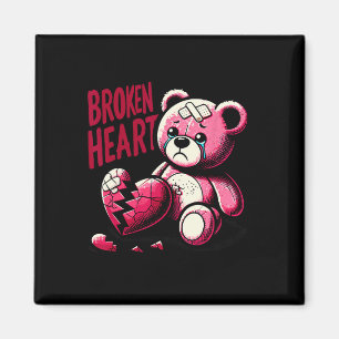 Verrückte Liebe Schmerz Gebrochenes Herz Schmerz B Magnet