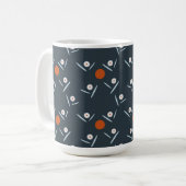Verrückte Margerite Kaffeetasse (Vorderseite Links)