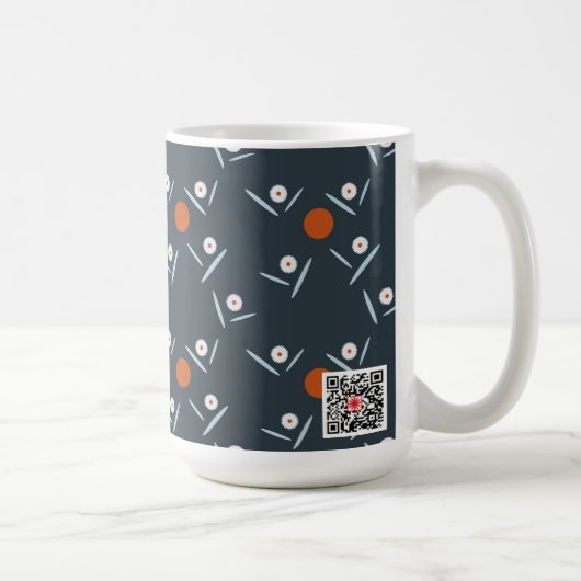 Verrückte Margerite Kaffeetasse (Rechts)