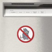 verrückte Maus: Verboten! Magnet (In Situ (Geschirrspüler))