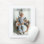 Verrückte Mausunterlage Katzen-Dame Mousepad (Mit Mouse)