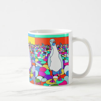 Verrückte Möve 2 Kaffeetasse
