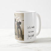Verrückte Musiker individuell gestaltete Tasse (VorderseiteRechts)