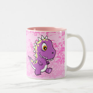 Verrückte niedliche lila Monster-Tasse Zweifarbige Tasse