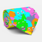 VERRÜCKTE OSTERHASEN durch Slipperywindow Krawatte (Gerollt)