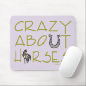 Verrückte Pferde Mousepad (Mit Mouse)