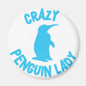 verrückte Pinguin Magnet (Vorne)