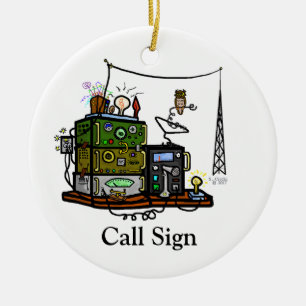 Verrückte Radios und besonders anzufertigen Keramikornament