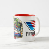 Verrückte Ratte Tasse (VorderseiteRechts)