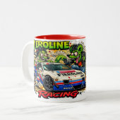 Verrückte Ratte Tasse (Vorderseite Links)