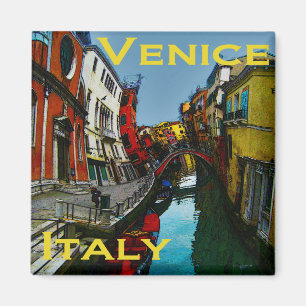 Verrückte Reise-Geschenke - Venedig Magnet