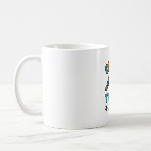 Verrückte Schildkröten-Dame Vintage Meeresschildkr Kaffeetasse