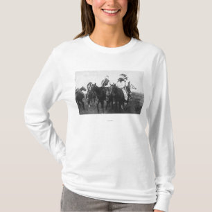 Verrückte Schlange, die seine Krieger zusammenbau T-Shirt