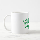 Verrückte Schlangen-Dame Kaffeetasse (Links)