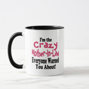 Verrückte Schwiegermutter Tasse