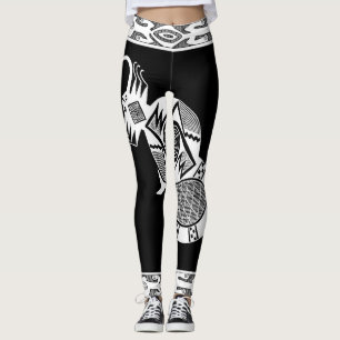 Verrückte Skorpion-Leggings Leggings