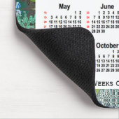 Verrückte Steppdecke 2020 52 Wochen-Kalender durch Mousepad (Ecke)