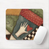 Verrückte Steppdecke Mousepad (Mit Mouse)