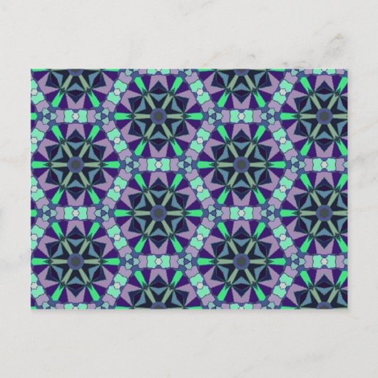 verrückte Steppe Postkarte (Vorderseite)