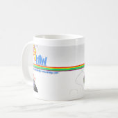 "Verrückte" Tasse (Vorderseite Links)
