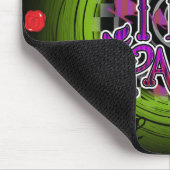 VERRÜCKTE TEEPARTY Skurrile Dekoration Computer-Ma Mousepad (Ecke)