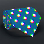Verrückte Tupfen kundenspezifisches BG-Ozean-Blau Krawatte<br><div class="desc">Hier haben Sie das klassische Tupfenmuster aber jetzt mit den Primärfarben des verschobenen Lichtes: rot, grün und Blau und ihre überschnittenen Farben über einem kundengerechten Hintergrund färben Sie hier Set zu einem Ozeanblau #006292 (da Polkapunkte abgeschieden sind, wollte der Hintergrund ist transparent, Sie eine andere Farbe für den Hintergrund versuchen)....</div>