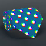 Verrückte Tupfen kundenspezifisches BG-Ozean-Blau Krawatte<br><div class="desc">Hier haben Sie das klassische Tupfenmuster aber jetzt mit den Primärfarben des verschobenen Lichtes: rot, grün und Blau und ihre überschnittenen Farben über einem kundengerechten Hintergrund färben Sie hier Set zu einem Ozeanblau #006292 (da Polkapunkte abgeschieden sind, wollte der Hintergrund ist transparent, Sie eine andere Farbe für den Hintergrund versuchen)....</div>