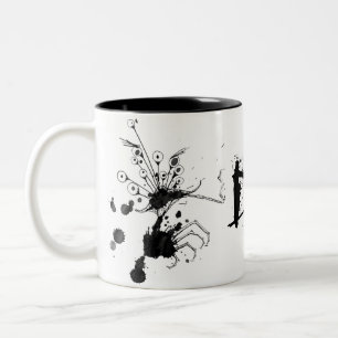 Verrückte Vater-Tasse Zweifarbige Tasse