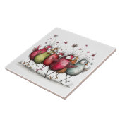 verrückte Vögel Fliese (Seite)