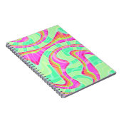 Verrückte Wellen Notizblock (Rechte Seite)