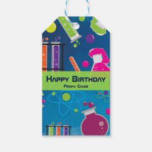 Verrückte Wissenschaft Wissenschaftler Geburtstags Geschenkanhänger