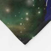 Verrückte Wiz Geschäfte, Raum-Zauberer-Kunst Fleecedecke (Ecke)